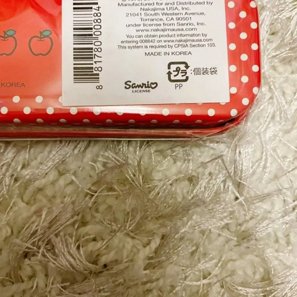 Hello Kitty Sanrio Tin Pencil/Pen Case